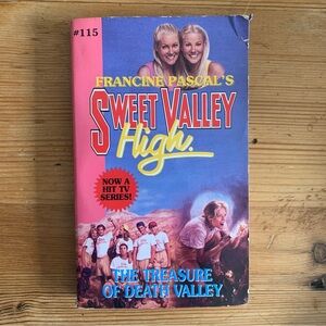 Sweet Valley High #115 The Treasure or Death Valley Francine Pascal